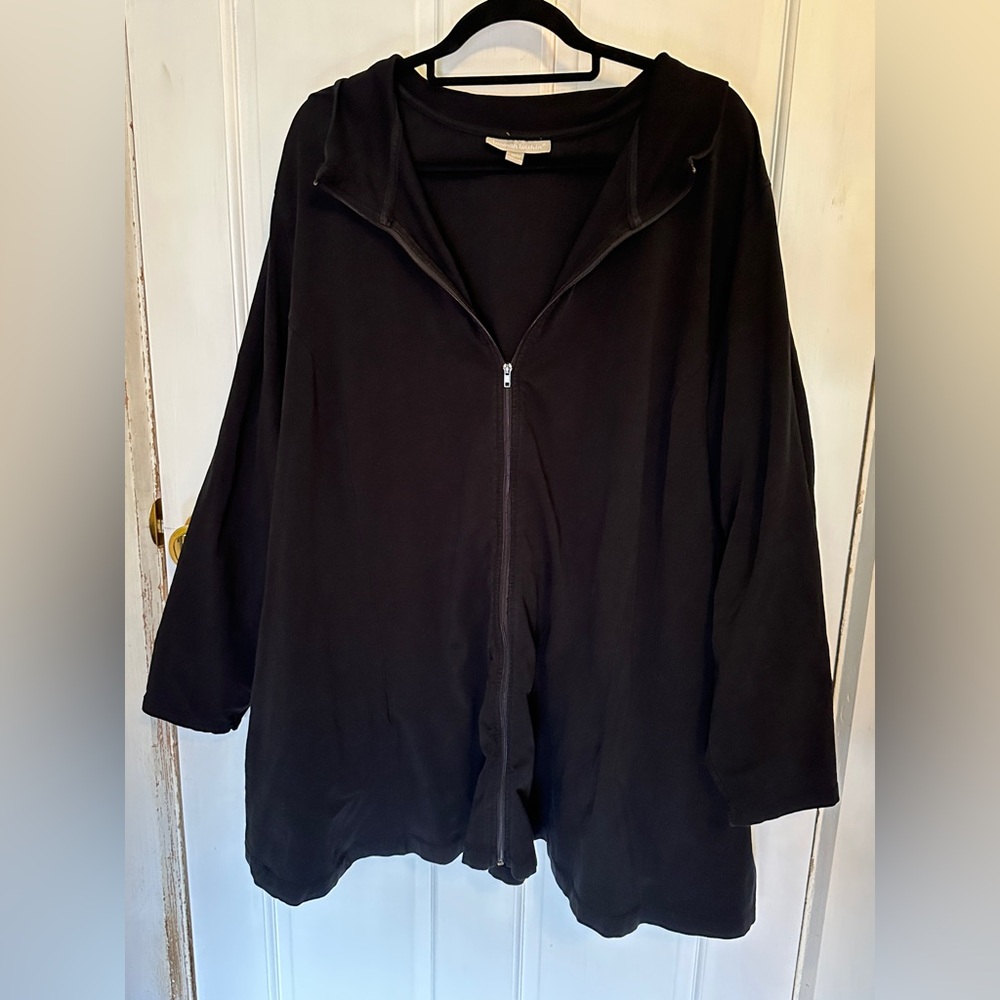 Black Zip-Up Jacket
